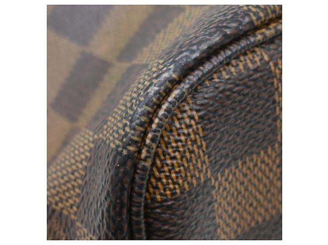 Cabas Louis Vuitton Neverfull Damier PM Marron - vue 5