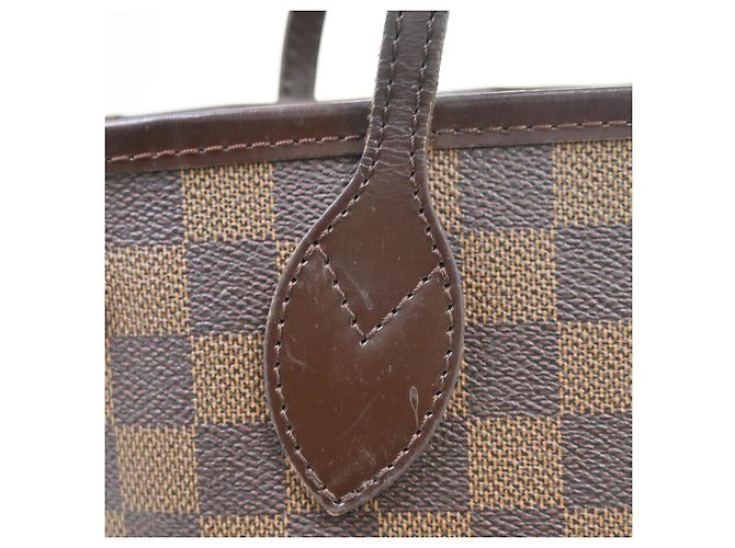 Cabas Louis Vuitton Neverfull Damier PM Marron - vue 6