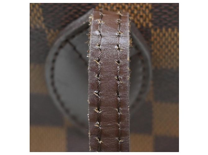 Cabas Louis Vuitton Neverfull Damier PM Marron - vue 7