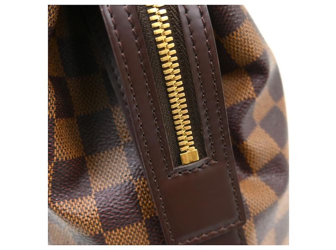 Borsa Louis Vuitton Chelsea Damier Marrone - vista 5
