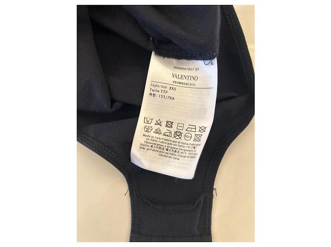 Body de algodón Valentino Garavani VLTN - Negro - vista 6