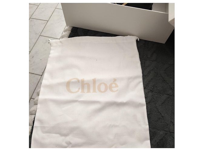 Bailarinas Chloé en cuero negro con hebilla - vista 3
