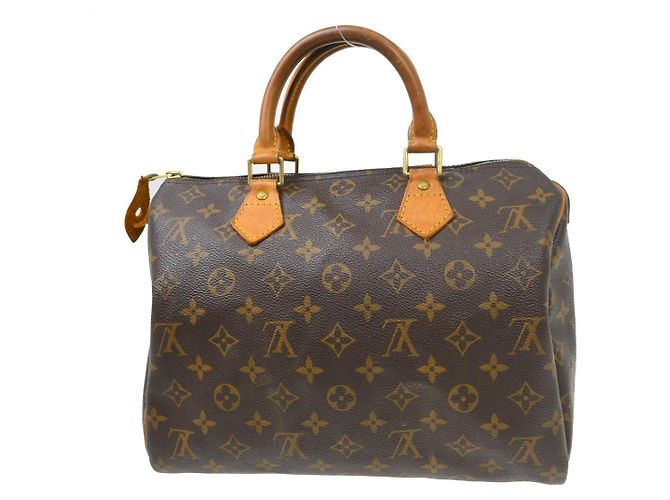 Louis Vuitton Speedy Monogram Canvas 30 Marrone - vista 2