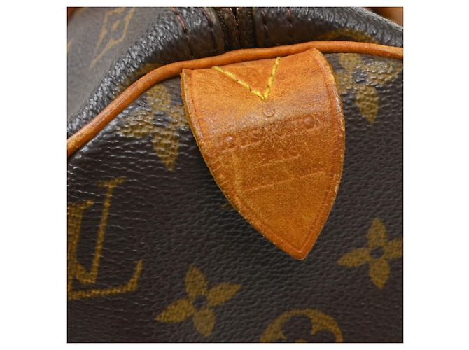 Louis Vuitton Speedy Monogram Canvas 30 Marrone - vista 4