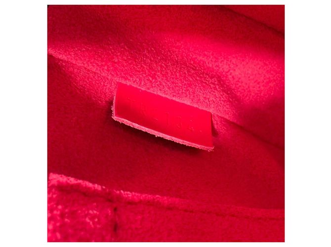 Pochette de piel Epi Louis Vuitton Roja - vista 14