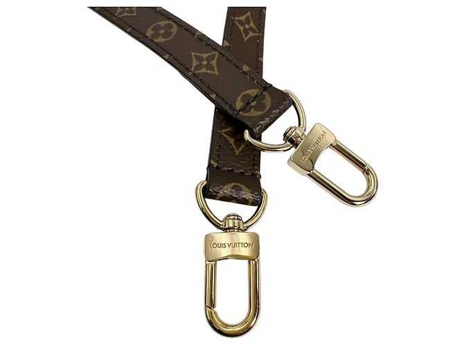 Borsa Louis Vuitton Sac Plat BB Marrone Monogramma - vista 15
