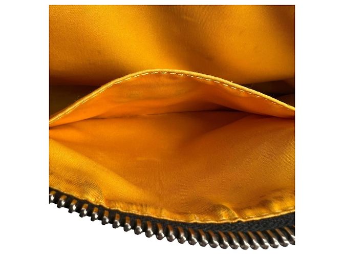 Borsa a Spalla Fendi Zucchino Nylon Marrone - vista 13