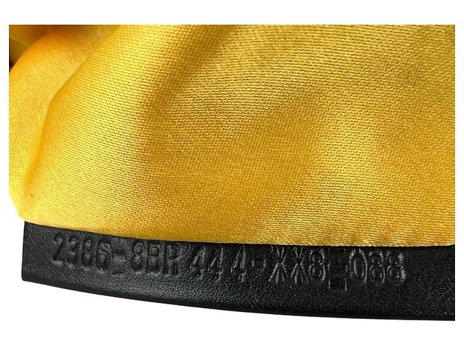 Borsa a Spalla Fendi Zucchino Nylon Marrone - vista 15