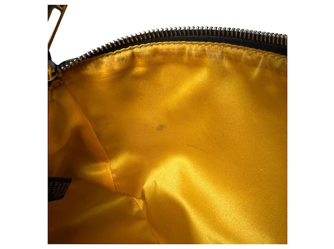 Borsa a Spalla Fendi Zucchino Nylon Marrone - vista 20