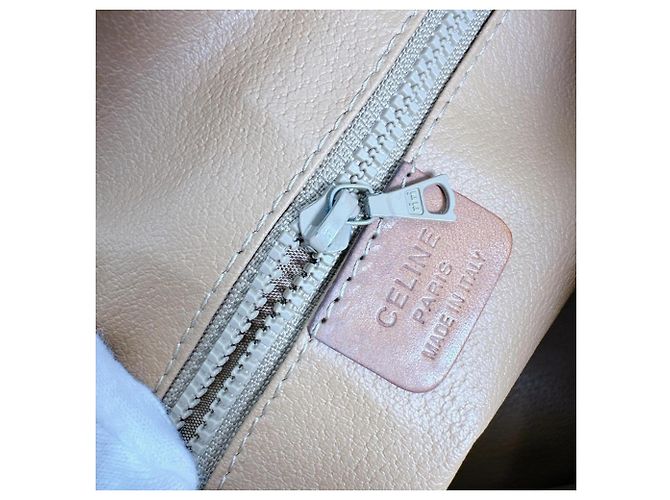 Céline Borsa in pelle marrone Celine - vista 18
