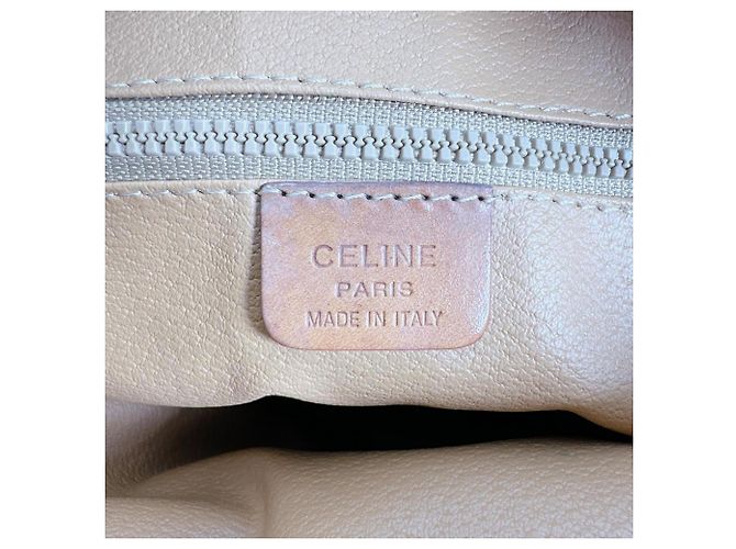 Céline Borsa in pelle marrone Celine - vista 19