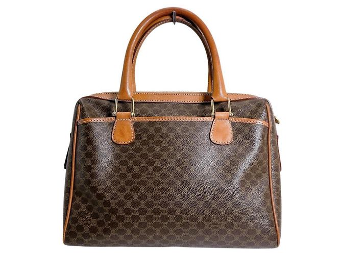 Céline Borsa in pelle marrone Celine - vista 2