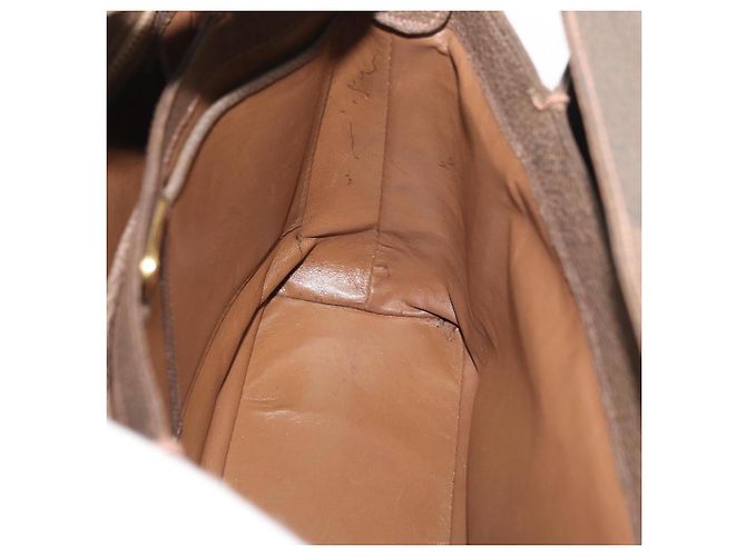 Borsa a Spalla GUCCI in Pelle Marrone Oro 000 110 0886 Auth 179377 D'oro - vista 17