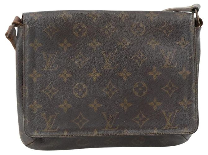 LOUIS VUITTON Borsa Monogram Musette Tango Long Strap M51388 LV Auth 179686 Monogramma - vista 13