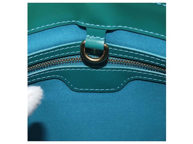 LOUIS VUITTON Monogram Vernis Wilshire PM Bag Blue Galatic M93646 Auth 178336A - vista 15