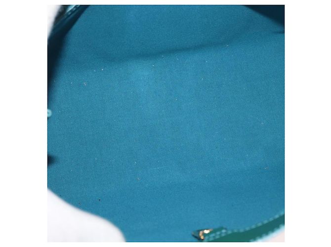 LOUIS VUITTON Monogram Vernis Wilshire PM Bag Blue Galatic M93646 Auth 178336A - vista 16