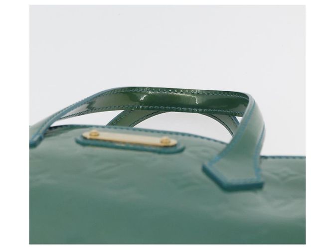 LOUIS VUITTON Monogram Vernis Wilshire PM Bag Blue Galatic M93646 Auth 178336A - vista 8
