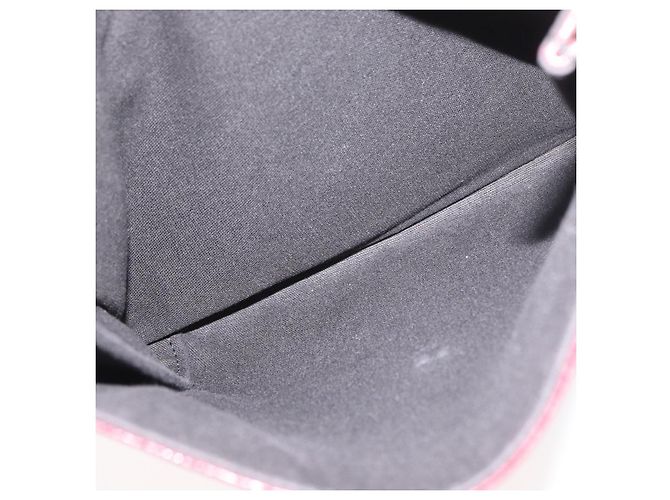 Borsa a Spalla Salvatore Ferragamo in Pelle Bordeaux Argento Auth BA12518 Bordò - vista 21