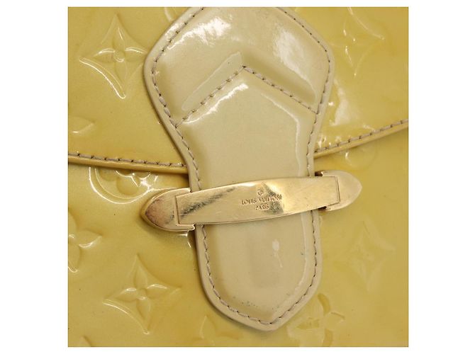 LOUIS VUITTON Borsa Vernis Bell Flower GM Broncorail M91706 LV Auth BA12566 - vista 17