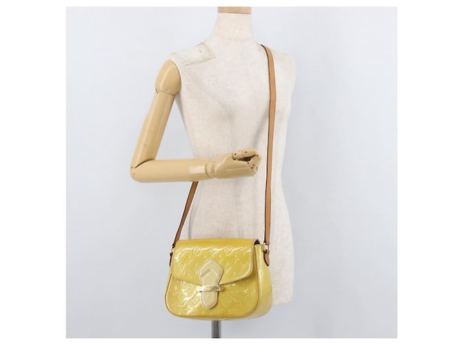 LOUIS VUITTON Borsa Vernis Bell Flower GM Broncorail M91706 LV Auth BA12566 - vista 22