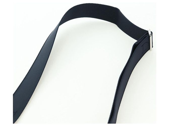Borsa a mano 2way Christian Dior Trotter Canvas Oblique Book Navy Auth 177334SAM Argento Blu navy - vista 10