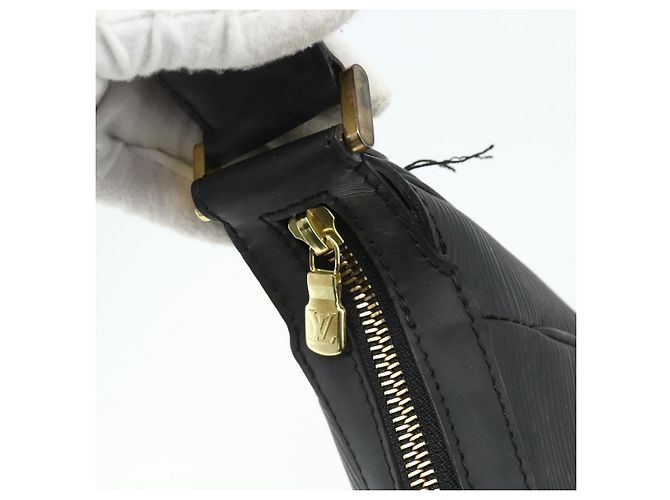 Borsa a Spalla LOUIS VUITTON Epi Mazzie Black M58972 LV Auth 179293 Nero - vista 10