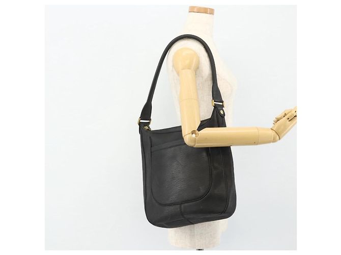 Borsa a Spalla LOUIS VUITTON Epi Mazzie Black M58972 LV Auth 179293 Nero - vista 22