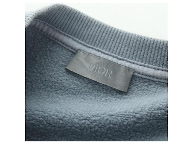 Zapatillas Christian Dior de algodón gris Auth 179654M Castaño - vista 10
