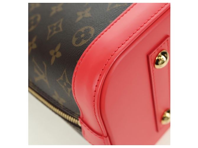 LOUIS VUITTON Borsa Monogram Totem Alma PM Flamingo LV Auth 179177SAM Monogramma - vista 10