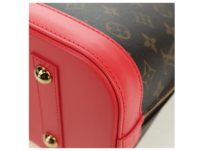 LOUIS VUITTON Borsa Monogram Totem Alma PM Flamingo LV Auth 179177SAM Monogramma - vista 11