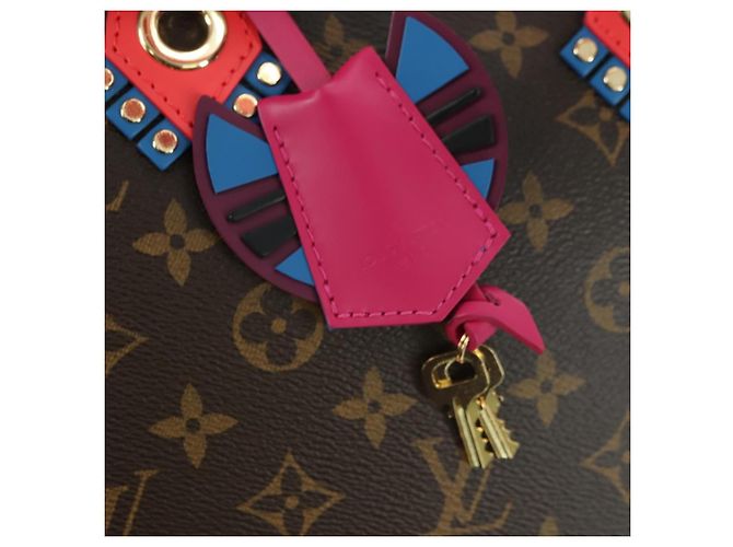 LOUIS VUITTON Borsa Monogram Totem Alma PM Flamingo LV Auth 179177SAM Monogramma - vista 15