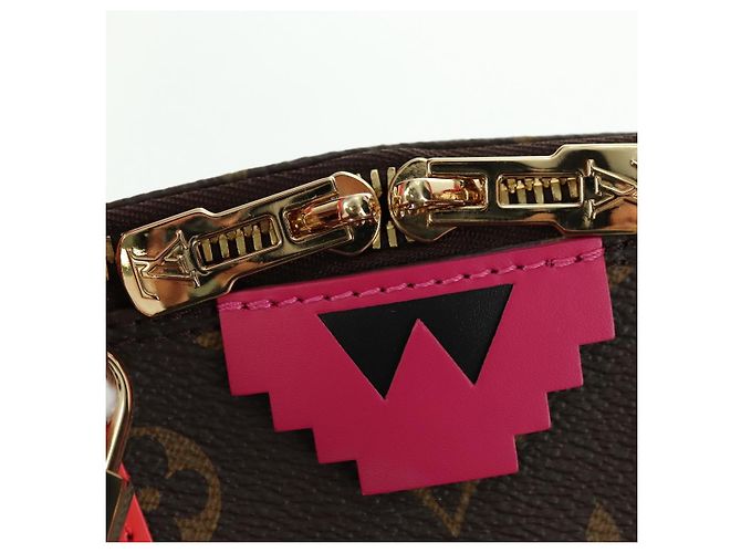 LOUIS VUITTON Borsa Monogram Totem Alma PM Flamingo LV Auth 179177SAM Monogramma - vista 17