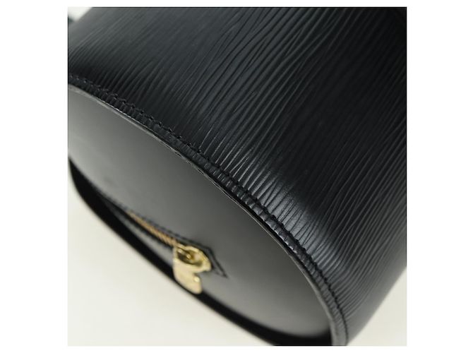 Borsa LOUIS VUITTON Epi Soufflot Nera M52222 LV Auth am11578V Nero - vista 10