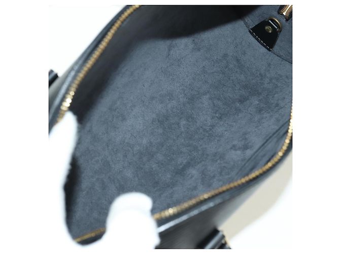 Borsa LOUIS VUITTON Epi Soufflot Nera M52222 LV Auth am11578V Nero - vista 16