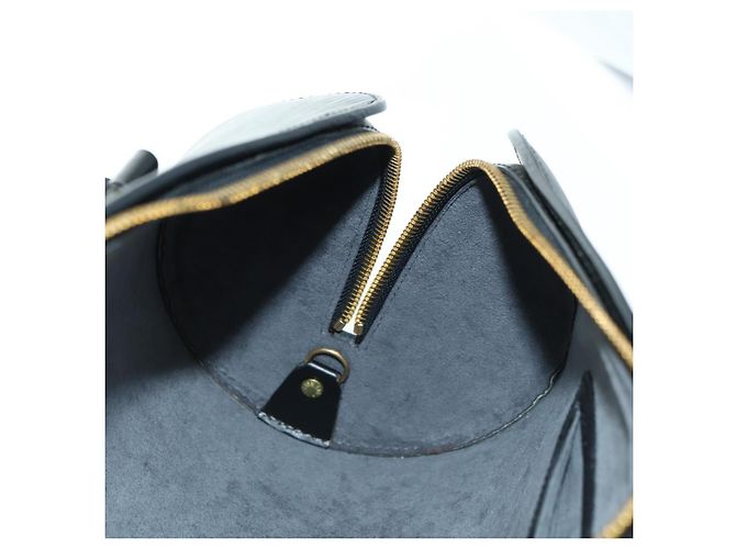Borsa LOUIS VUITTON Epi Soufflot Nera M52222 LV Auth am11578V Nero - vista 17