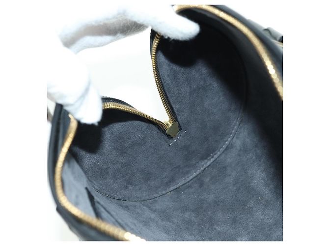 Borsa LOUIS VUITTON Epi Soufflot Nera M52222 LV Auth am11578V Nero - vista 18