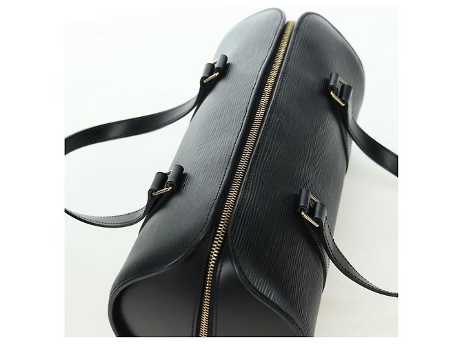 Borsa LOUIS VUITTON Epi Soufflot Nera M52222 LV Auth am11578V Nero - vista 6