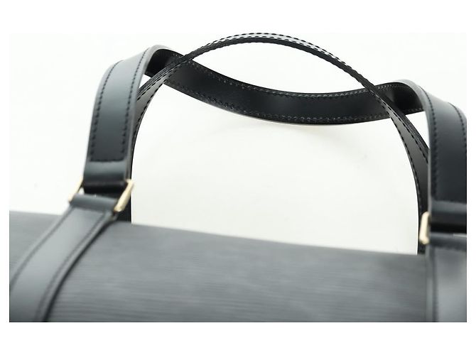 Borsa LOUIS VUITTON Epi Soufflot Nera M52222 LV Auth am11578V Nero - vista 8