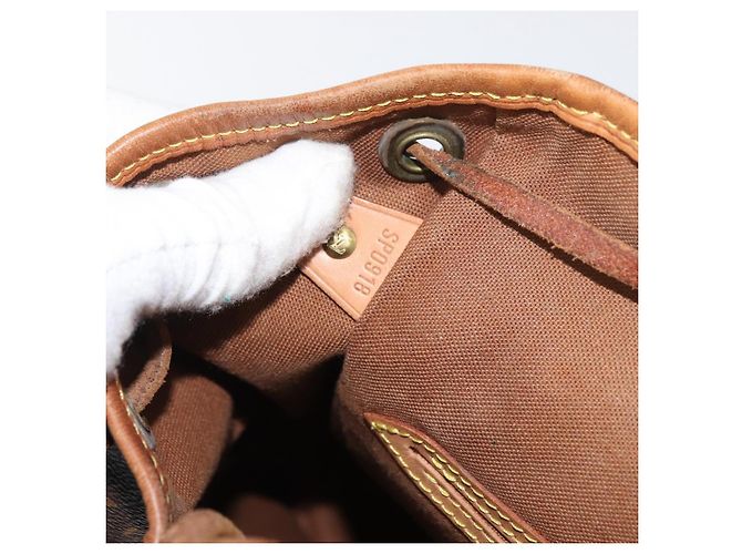 ZAINO LOUIS VUITTON Monogram Montsouris MM M51136 LV Auth 179123 Monogramma - vista 12