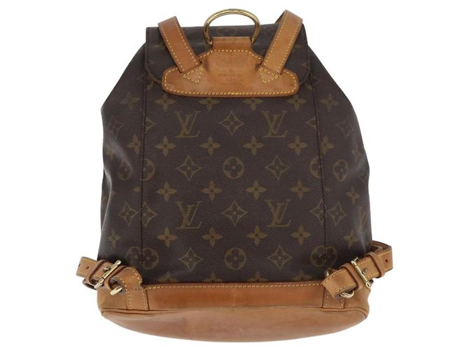 ZAINO LOUIS VUITTON Monogram Montsouris MM M51136 LV Auth 179123 Monogramma - vista 2