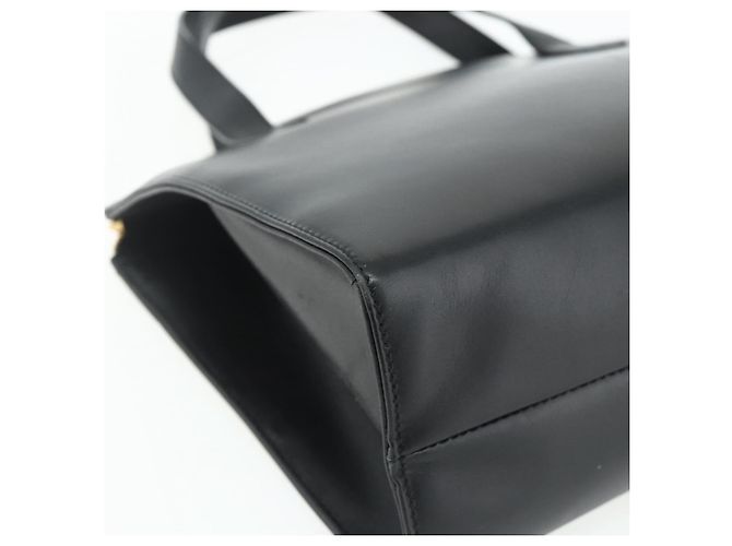Borsa GUCCI in pelle nera e oro 000 2058 0569 0 Auth 178820 Nero D'oro - vista 11