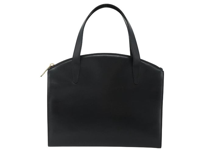 Borsa GUCCI in pelle nera e oro 000 2058 0569 0 Auth 178820 Nero D'oro - vista 2