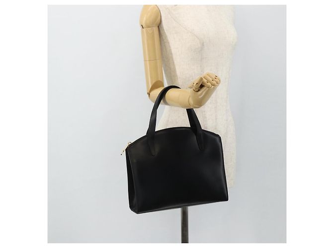 Borsa GUCCI in pelle nera e oro 000 2058 0569 0 Auth 178820 Nero D'oro - vista 22