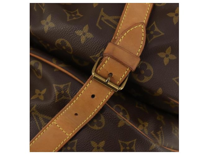 LOUIS VUITTON Borsa a Spalla Monogram Saumur 43 M42252 LV Auth 175074A Monogramma - vista 14