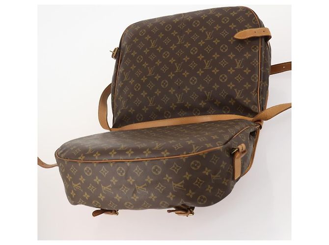LOUIS VUITTON Borsa a Spalla Monogram Saumur 43 M42252 LV Auth 175074A Monogramma - vista 16