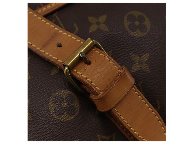 LOUIS VUITTON Borsa a Spalla Monogram Saumur 43 M42252 LV Auth 175074A Monogramma - vista 19
