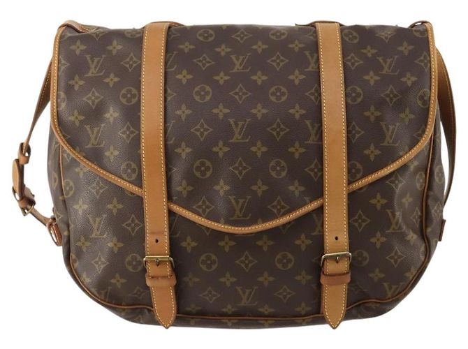 LOUIS VUITTON Borsa a Spalla Monogram Saumur 43 M42252 LV Auth 175074A Monogramma - vista 2