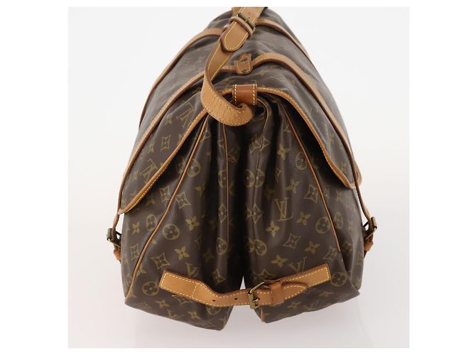 LOUIS VUITTON Borsa a Spalla Monogram Saumur 43 M42252 LV Auth 175074A Monogramma - vista 5