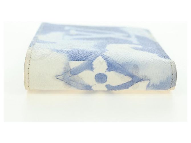 LOUIS VUITTON Portefeuille Multi Ple Watercolor Blue M80458 Auth 178607M Blau - Ansicht 4