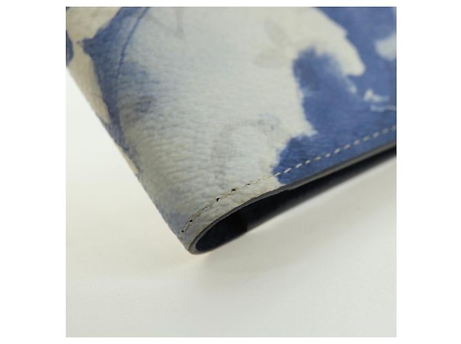 LOUIS VUITTON Portefeuille Multi Ple Watercolor Blue M80458 Auth 178607M Blau - Ansicht 7